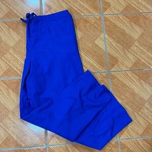 adar blue scrub pants size: XL